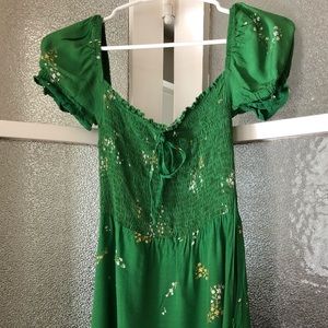 Faithfull the Brand Green Dress